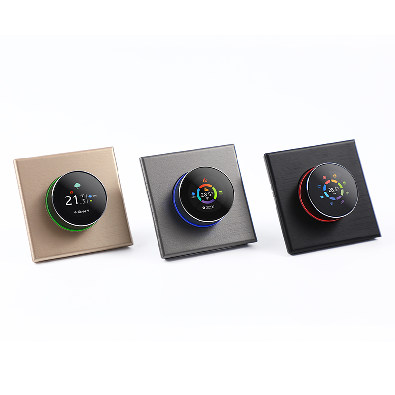  knob thermostat with customizable appearance color